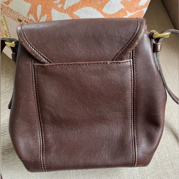 VINTAGE Coach Brown Leather Soho Small Satchel from 90s. - Picture 12 of 15